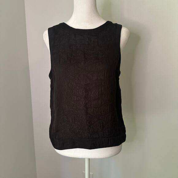 Search for Sanity black sleeveless top size XS - Picture 2 of 12